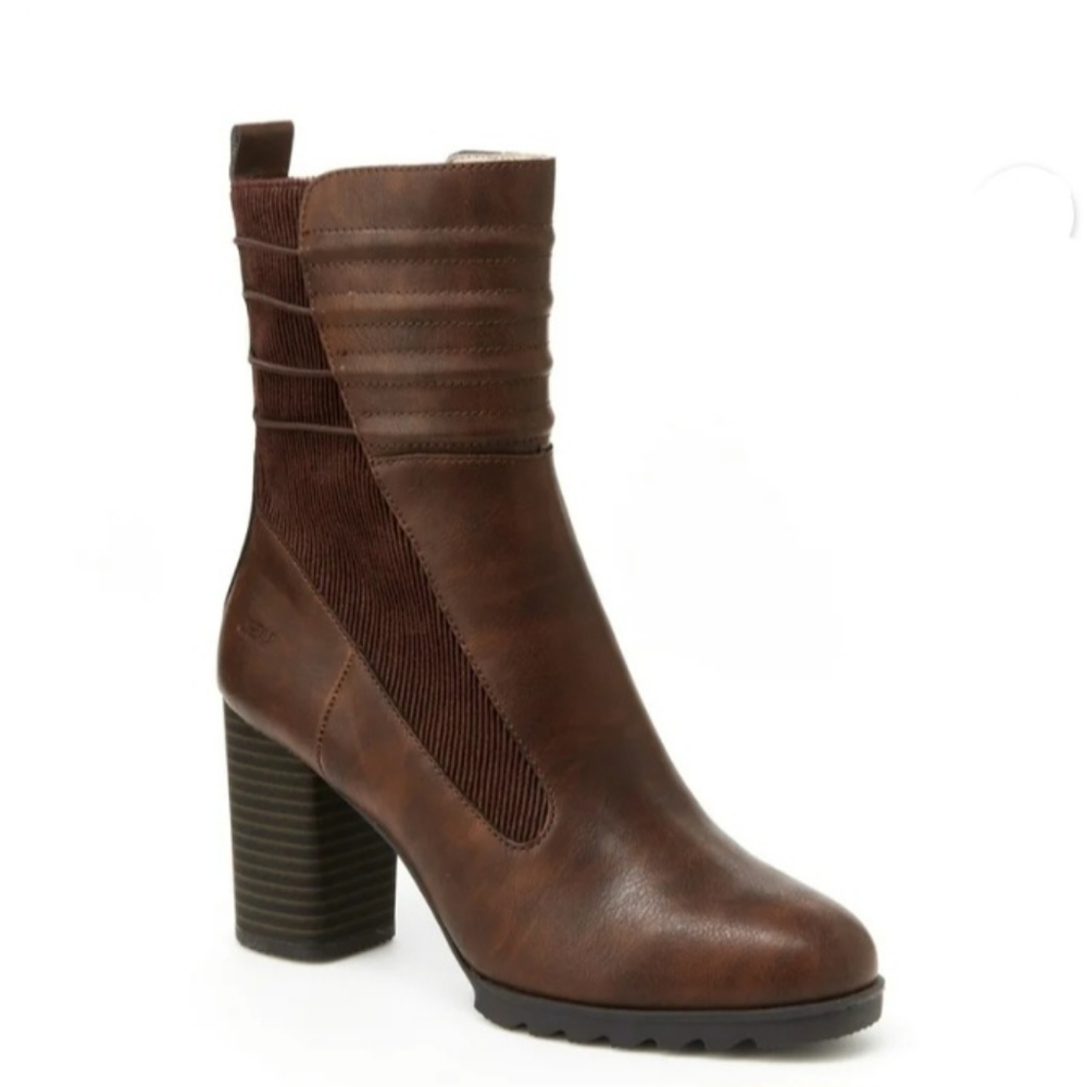 JBU Violet Brown Ankle Boot Shoe Size 8.5 NEW